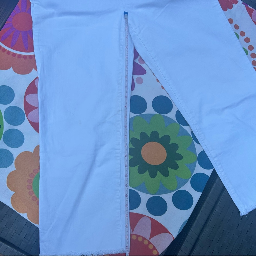 Loft Brand pull on crop wide leg jeans - Picture 7 of 7